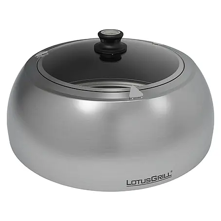 LotusGrill  Grillhaube mit Glaseinsatz