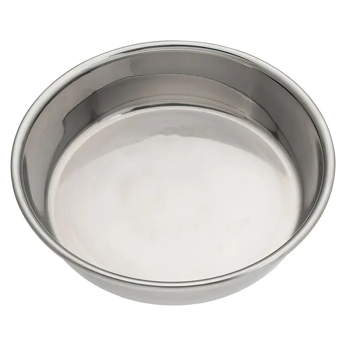 LotusGrill Pfannen-Set - Edelstahl - Eine runde, silberfarbene Kuchenform aus Metall. Ideal zum Backen von Kuchen und Torten mit einem gleichmäßigen Ergebnis.