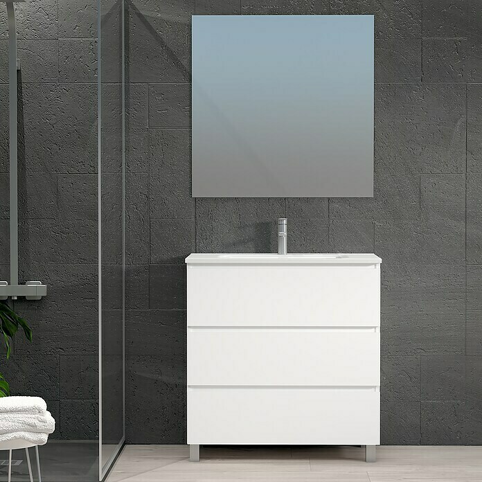 Mueble de lavabo Patri (L x An x Al: 46 x 70 x 85 cm, Nature