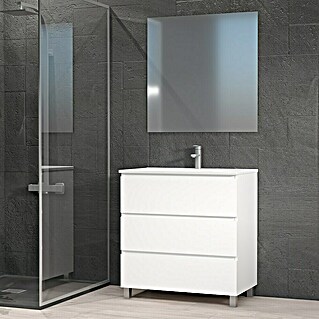 Artysan Conjunto de mueble de baño Patri (Ancho: 80 cm, 3 pzs., Blanco, Mate)