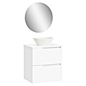 Artysan Conjunto de mueble de baño Zeus Top (Ancho: 60 cm, 4 pzs., Blanco, Mate) | BAUHAUS