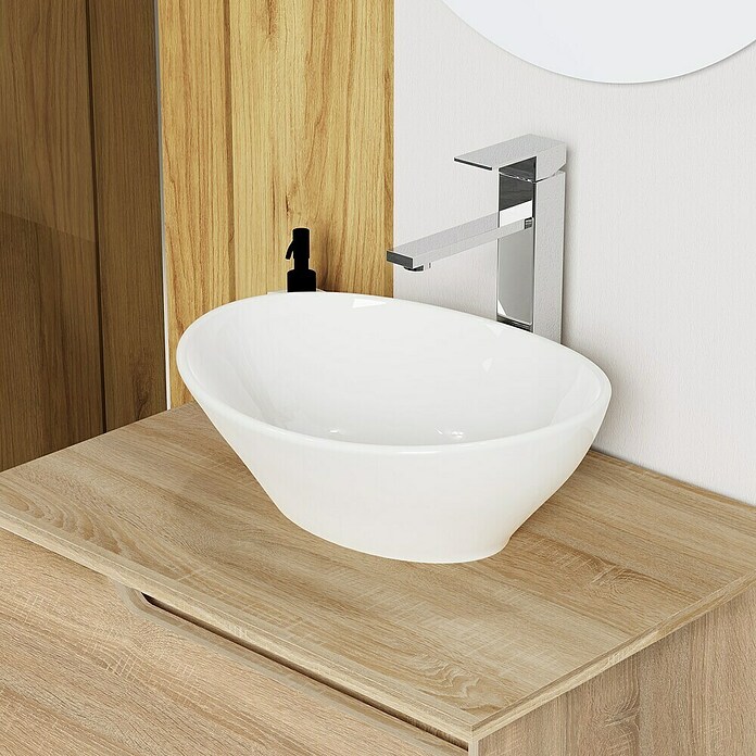 Artysan Conjunto de mueble de baño Zeus Top (Ancho: 60 cm, 4 pzs., Natural, Mate) | BAUHAUS