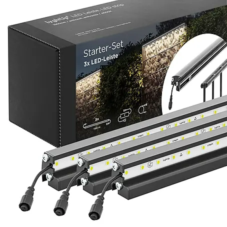 LyghtUp  Zaunbeleuchtung Starter-Set