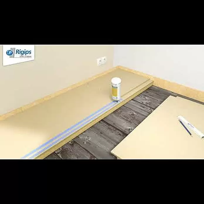 Rigips Rigidur Schnellbauschrauben - Durchmesser: 3,9 mm, Länge: 22 mm, 1.000 Stk. - Trockenestrich: Verlegung von Estrichelementen - Rigidur Fuboden-Systeme - Rigips Anleitung