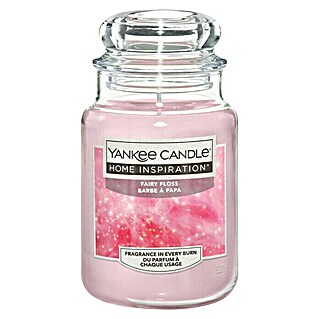 Yankee Candle Home Inspirations Duftkerze (Im Glas, Fairy Floss, Large)