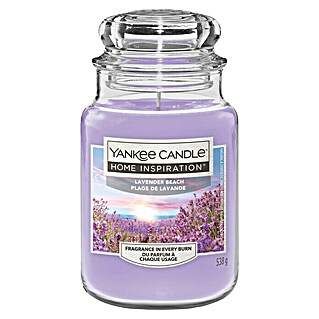 Yankee Candle Home Inspirations Duftkerze (Im Glas, Lavender Beach, Large)