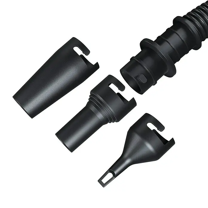 Bosch Power for All 18V Bomba de aire de batería EasyInflate 500 - 18 V, 1 batería - Boquilla y accesorios de aspiradora negros, diseñados para una limpieza profunda.