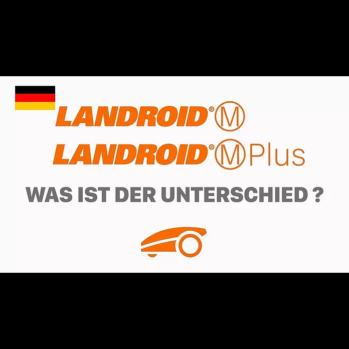 Worx PowerShare 20V Mähroboter Landroid M500 - 500 m², Schnittbreite: 18 cm, Induktionsgestützte Navigation, Begrenzungskabel - Landroid M vs. LANDROID M Plus DE