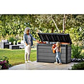 Keter Gartenbox Cortina (151,7 x 72,5 x 90 cm, Kunststoff, Schiefergrau) | BAUHAUS