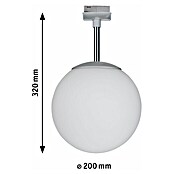 Paulmann URail Deckenleuchte Ceiling Globe Small (1-flammig, 10 W, Durchmesser: 20 cm)