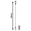 Paulmann URail 2Easy Lámpara colgante Basic (1 luz, 20 W, Casquillo: E27, Altura: 150 cm)