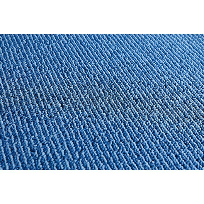 Teppichboden Meterware Aaron (Breite: 400 cm, Schlinge, 100 % Polypropylen,  Blau)