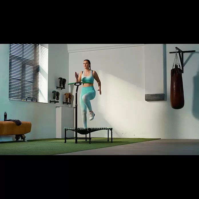 Salta Trampolin Fitness - Durchmesser: 140 cm, Grün - Salta Fitness