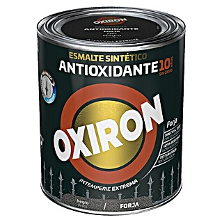 Oxiron Esmalte para metal Forja (Negro, 750 ml)