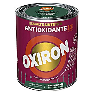 Oxiron Esmalte para metal Liso (Verde carruaje, 750 ml, Brillante)