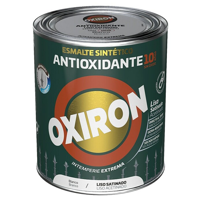 Oxiron Esmalte para metal Liso (Blanco, 750 ml, Satinado) | BAUHAUS