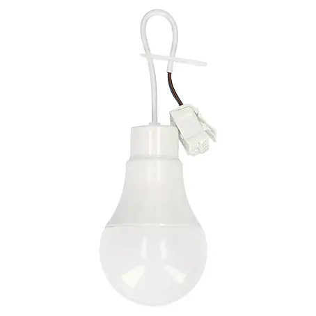 LED-Lampe Renovierlampe mit Steckklemme neutralweiß 1055 lm