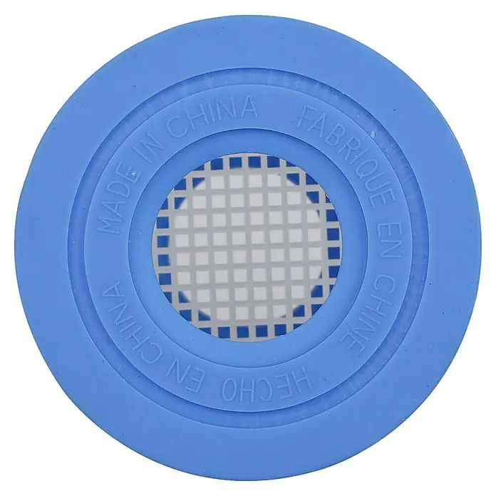 Piscina Frame Summer Waves Elite - Ø x Al: 457 x 107 cm, Marrón, 15.297 l - El colador azul con la inscripción "Hecho en China" es una herramienta útil para muchas aplicaciones.