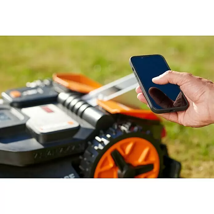 Worx PowerShare 20V Mähroboter Landroid Vision L1300 - 1.300 m², Schnittbreite: 22 cm, Kamera-gestützte Navigation - Anwendungsbeispiel