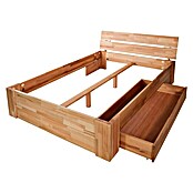 Krok Wood Bett Elsa (160 x 200 cm, Buche) | BAUHAUS