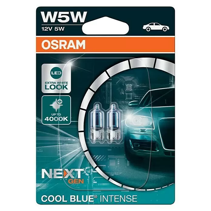 Osram Standlicht-Leuchte Cool Blue IntenseW5W