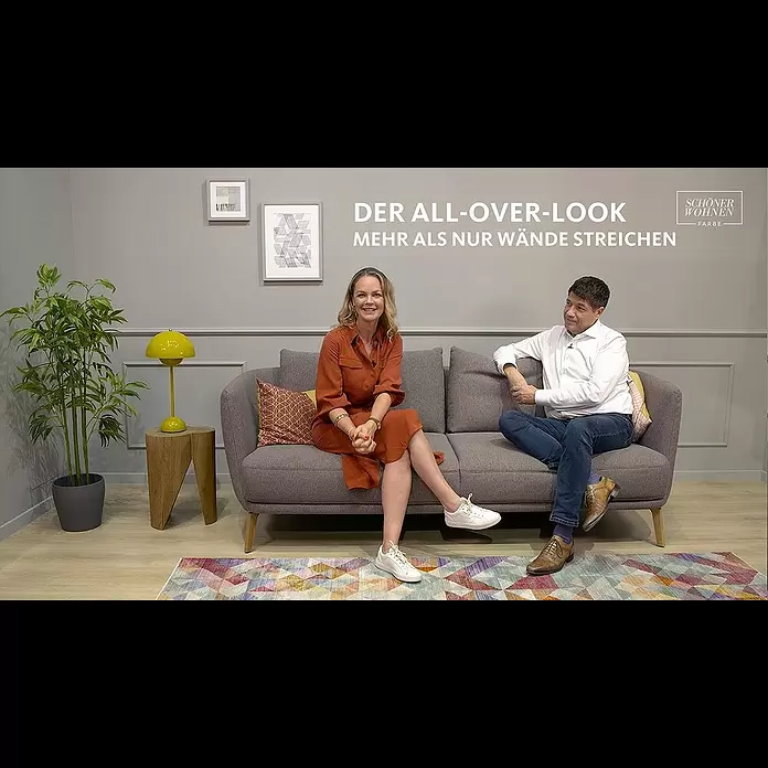 SCHÖNER WOHNEN-Farbe Wandfarbe DesignfarbeBesinnliches Waldgrün, Matt, 1 l, Konservierungsmittelfrei - Mehr als nur Wände streichen – Der All-Over-Look mit den Designfarben von SCHÖNER WOHNEN-Farbe!