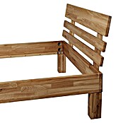 Krok Wood Bett Julia (100 x 200 cm, Eiche) | BAUHAUS