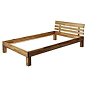 Krok Wood Bett Julia (120 x 200 cm, Eiche) | BAUHAUS