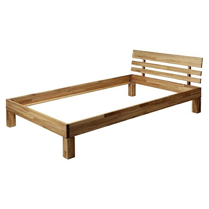 Krok Wood Bett Julia (100 x 200 cm, Eiche) | BAUHAUS