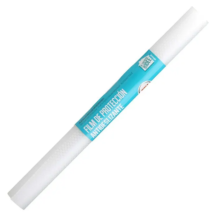 Alfombrilla antideslizante - 45 x 120 cm, Plástico - Rollo de film protector antideslizante para seguridad. Su superficie antideslizante evita deslizamientos y protege las superficies.