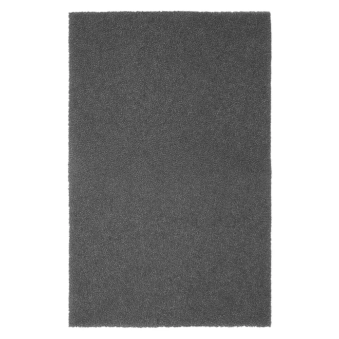Alfombrilla de protección para nevera - 30 x 47 cm, Poliuretano - Textil gris con textura fina, ideal para ropa o tapicería.