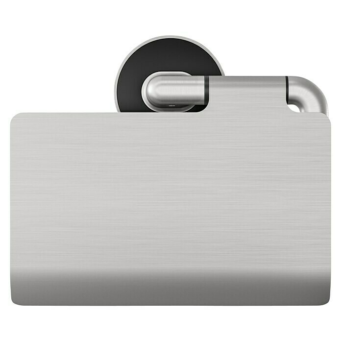 Tiger Toiletrolhouder met klep Cooper (Zilver) | BAUHAUS