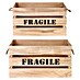Set cajas de madera 