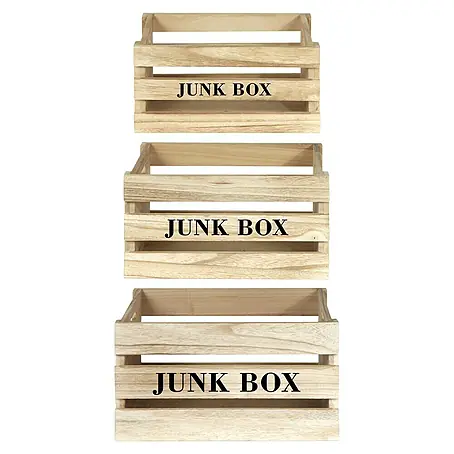 Set cajas de madera