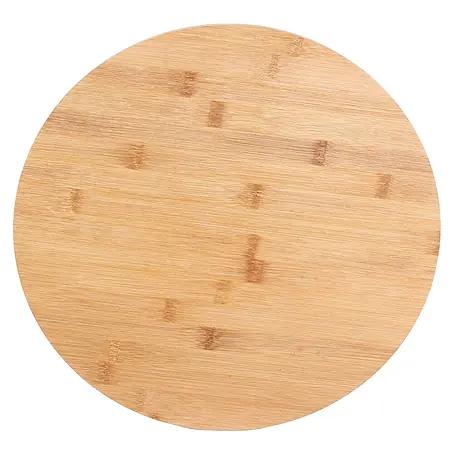 Fuente de madera giratoria