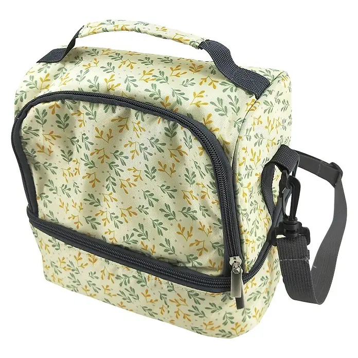 Bolsa isotérmica - L x An x Al: 15,5 x 22,5 x 25 cm, Color: Surtido - ¡Esta bolsa isotérmica floral mantiene la comida fresca en tus desplazamientos! Perfecta para picnics y trabajo.