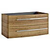 Lanzet Classico Badmöbel-Set CL10LWBC (99,2 cm, Berg Eiche, Farbe Griff: Chrom, Links) | BAUHAUS