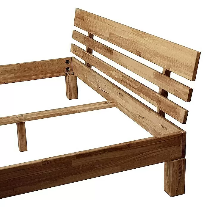 Krok Wood Bett Julia160 x 200 cm, Eiche