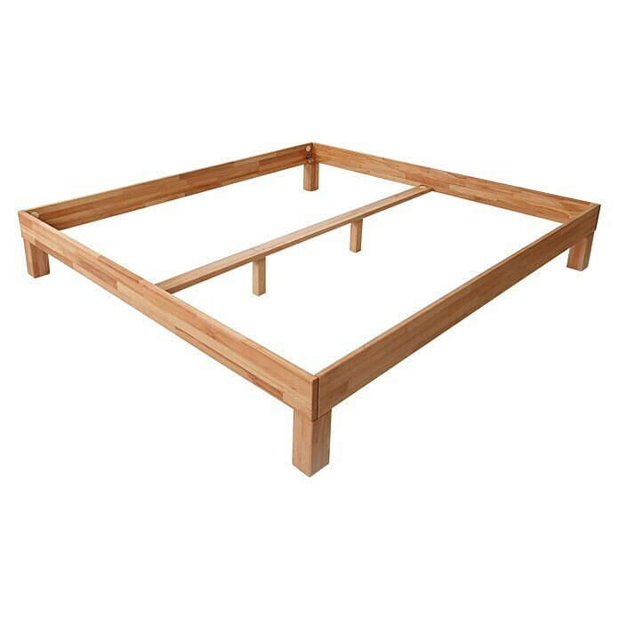 Krok Wood Bett Jana (200 x 200 cm, Buche) | BAUHAUS