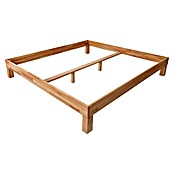 Krok Wood Bett Jana (200 x 200 cm, Buche) | BAUHAUS