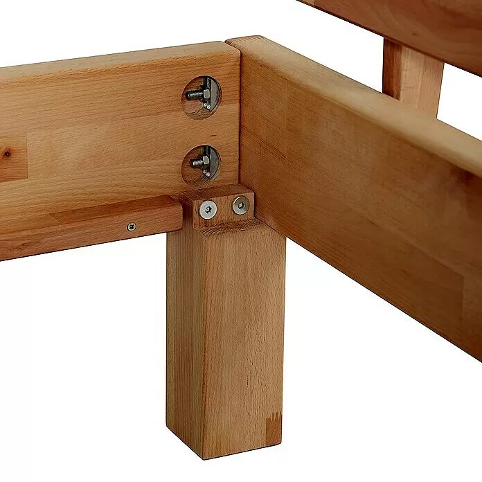 Krok Wood Bett Valetta90 x 200 cm, Buche