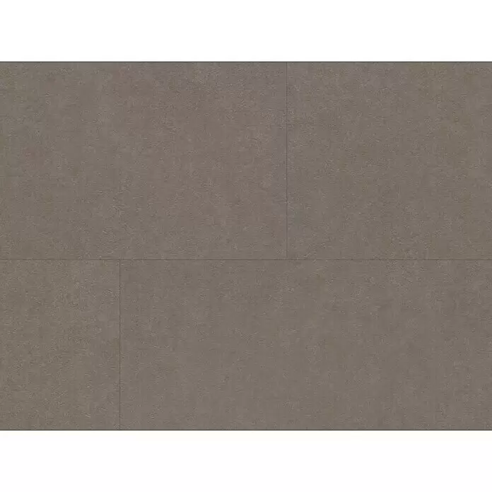 b!design Vinylbodenmuster SPC Pompei - 280 x 160 x 4 mm, Fliesenoptik - Texturierte dunkelbraune Fliesen mit feinen Fugen für Boden oder Wand.