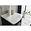 Lanzet Classico Midischrank (B x T x H: 31,2 x 32,5 x 121,4 cm, Weiß, Farbe Griff: Chrom, DIN Anschlag: Rechts) | BAUHAUS