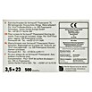 Fermacell Powerpanel Schrauben (Durchmesser Kopf: 3,5 mm, Länge: 23 mm, 500 Stk.)