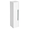 Lanzet Classico Midischrank (B x T x H: 31,2 x 32,5 x 121,4 cm, Weiß, Farbe Griff: Anthrazit, DIN Anschlag: Links) | BAUHAUS