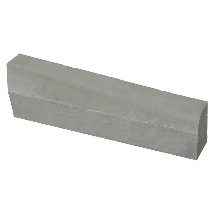 EHL Randstein - 100 x 15 x 22 cm, Grau - Grauer Betonrandstein mit abgeschrägter Oberkante, ideal für die Einfassung von Wegen.