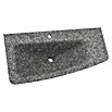 Lanzet Classico Einbauwaschbecken (100,6 x 53,3 cm, Grau, Ablage rechts) | BAUHAUS