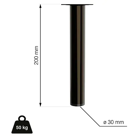 Walteco  Möbelfuß