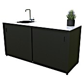 Modul za letno kuhinjo s koritom  (Antracit) | 8336 - Grillküchen | ICGA - Grillgeräte | ICG - Grillgeräte / Grillzubehör | IC - Freizeit im Garten | I - Stadtgarten | BAUHAUS