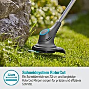 Gardena Power for All 18V Akku-Rasentrimmer (18 V, 2 Ah, Li-Ionen, 1 Akku, Schnittbreite Messer: 23 cm) | BAUHAUS